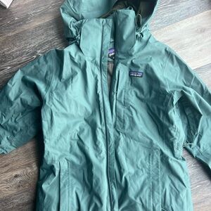 Patagonia Teal Outdoor Jacket